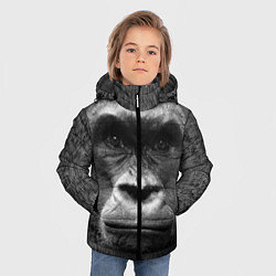 Куртка зимняя для мальчика Взгляд, цвет: 3D-черный — фото 2