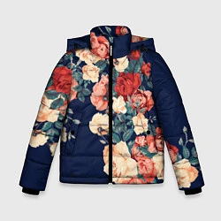Зимняя куртка для мальчика Fashion flowers
