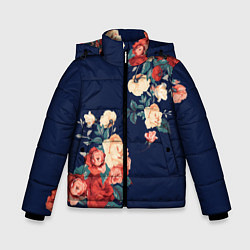 Зимняя куртка для мальчика Fashion flowers