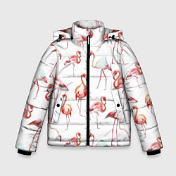 Зимняя куртка для мальчика Действия фламинго