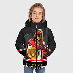 Куртка зимняя для мальчика Ottawa Senators, цвет: 3D-красный — фото 2