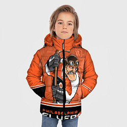 Куртка зимняя для мальчика Philadelphia Flyers, цвет: 3D-светло-серый — фото 2