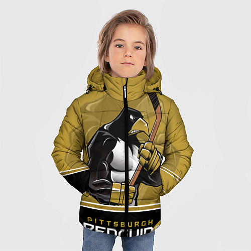 Зимняя куртка для мальчика Pittsburgh Penguins / 3D-Черный – фото 3