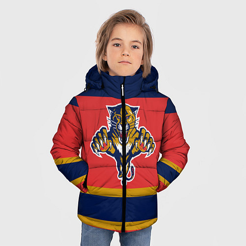 Зимняя куртка для мальчика Florida Panthers / 3D-Черный – фото 3