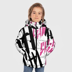 Куртка зимняя для мальчика Kai Wachi, цвет: 3D-черный — фото 2