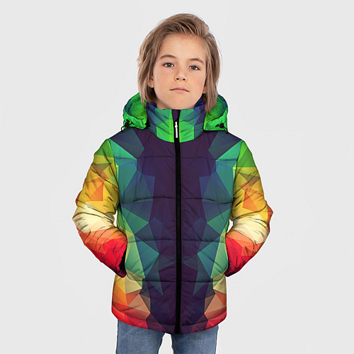 Зимняя куртка для мальчика Grazy Poly VPPDGryphon / 3D-Черный – фото 3