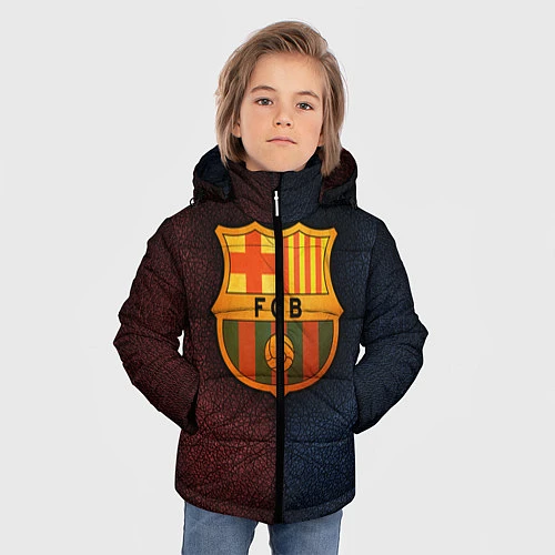 Зимняя куртка для мальчика Barcelona8 / 3D-Черный – фото 3