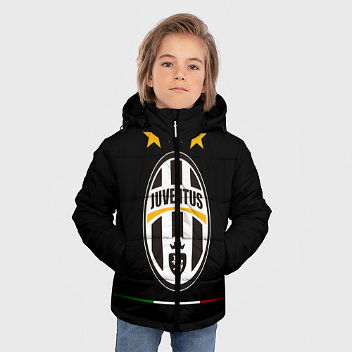 Зимняя куртка для мальчика Juventus: 3 stars / 3D-Черный – фото 3