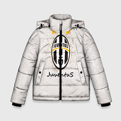Куртка зимняя для мальчика Juventus3, цвет: 3D-светло-серый
