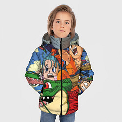 Куртка зимняя для мальчика Dragon Ball Team, цвет: 3D-черный — фото 2