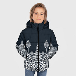 Куртка зимняя для мальчика Pat30, цвет: 3D-черный — фото 2