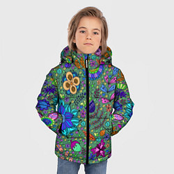 Куртка зимняя для мальчика Pat38, цвет: 3D-черный — фото 2