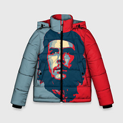 Куртка зимняя для мальчика Che Guevara, цвет: 3D-красный
