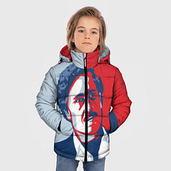 Куртка зимняя для мальчика Пабло Эскобар, цвет: 3D-черный — фото 2