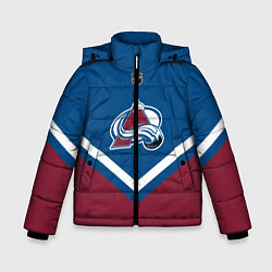 Куртка зимняя для мальчика NHL: Colorado Avalanche, цвет: 3D-красный
