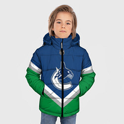 Куртка зимняя для мальчика NHL: Vancouver Canucks, цвет: 3D-черный — фото 2
