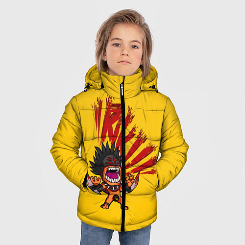 Зимняя куртка для мальчика Bloodseeker: Riki / 3D-Красный – фото 3