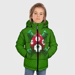 Куртка зимняя для мальчика Mushroom is Dead, цвет: 3D-красный — фото 2
