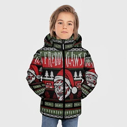 Куртка зимняя для мальчика Freddy Christmas, цвет: 3D-черный — фото 2