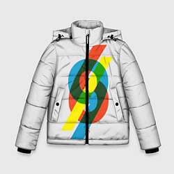 Куртка зимняя для мальчика 69, цвет: 3D-красный