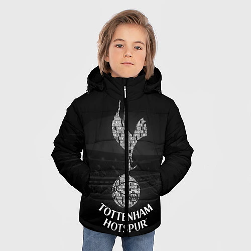 Зимняя куртка для мальчика Tottenham Hotspur / 3D-Черный – фото 3