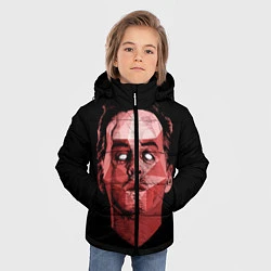 Куртка зимняя для мальчика Dark Moriarty, цвет: 3D-красный — фото 2
