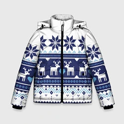 Зимняя куртка для мальчика Скандинавские олени