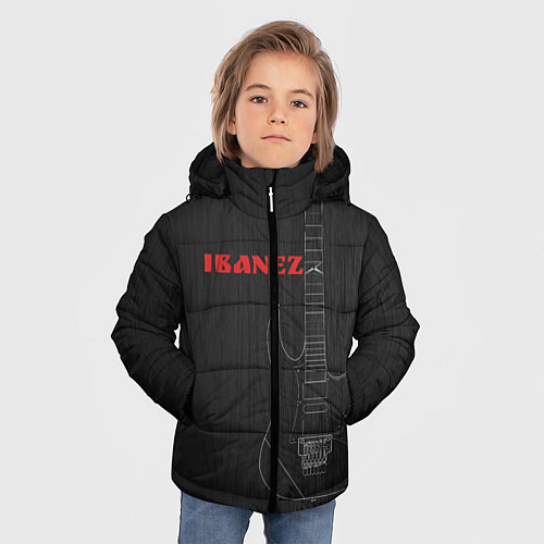 Зимняя куртка для мальчика Ibanez / 3D-Черный – фото 3