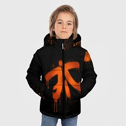 Куртка зимняя для мальчика Fnatic: Black collection, цвет: 3D-черный — фото 2
