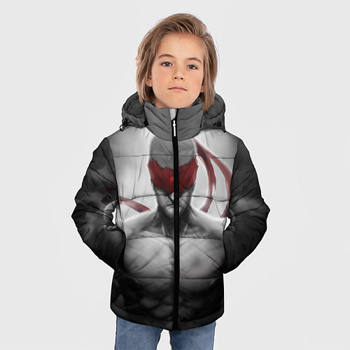 Зимняя куртка для мальчика Ли Син / 3D-Черный – фото 3