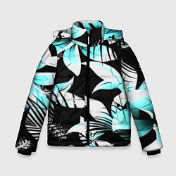 Куртка зимняя для мальчика Tropica, цвет: 3D-черный