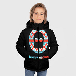 Куртка зимняя для мальчика 21 Pilots: Bandit, цвет: 3D-черный — фото 2