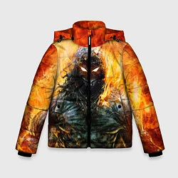 Зимняя куртка для мальчика Disturbed: Monster Flame