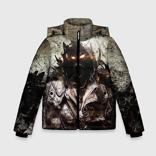 Зимняя куртка для мальчика Disturbed: Madness / 3D-Черный – фото 1