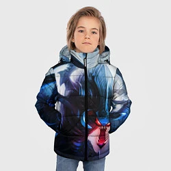 Куртка зимняя для мальчика League Of Legends ChoGath, цвет: 3D-черный — фото 2