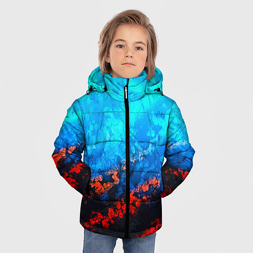 Зимняя куртка для мальчика Still waiting neon / 3D-Черный – фото 3