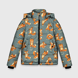Зимняя куртка для мальчика Foxes Yoga