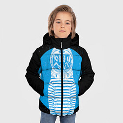 Куртка зимняя для мальчика Defy gravity, цвет: 3D-черный — фото 2