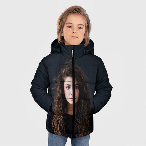 Зимняя куртка для мальчика Lorde / 3D-Черный – фото 3