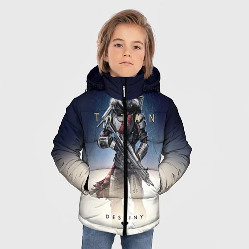 Зимняя куртка для мальчика Destiny: Titan / 3D-Черный – фото 3