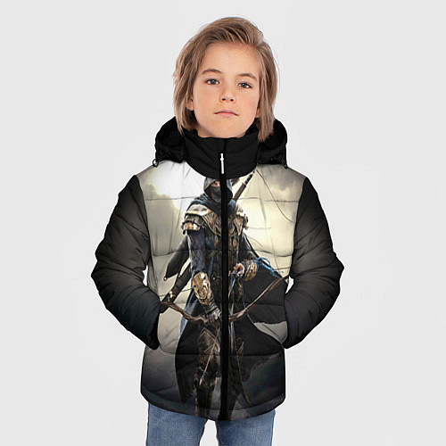 Зимняя куртка для мальчика TES 7 / 3D-Черный – фото 3