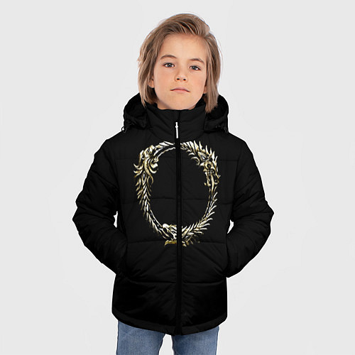 Зимняя куртка для мальчика TES 8 / 3D-Черный – фото 3