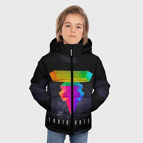 Зимняя куртка для мальчика Tokio Hotel: New Symbol / 3D-Черный – фото 3