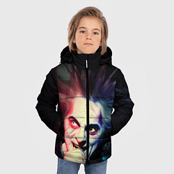 Куртка зимняя для мальчика Король и Шут, цвет: 3D-красный — фото 2
