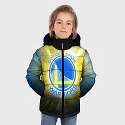 Куртка зимняя для мальчика Golden State Warriors 4, цвет: 3D-черный — фото 2