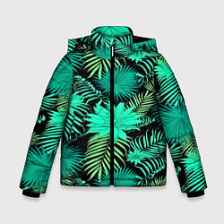 Зимняя куртка для мальчика Tropical pattern