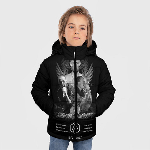 Зимняя куртка для мальчика Bennington Memories / 3D-Черный – фото 3