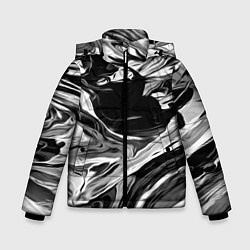 Куртка зимняя для мальчика Серые краски, цвет: 3D-светло-серый
