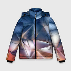 Куртка зимняя для мальчика Abstract, цвет: 3D-светло-серый