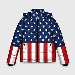 Зимняя куртка для мальчика Флаг США